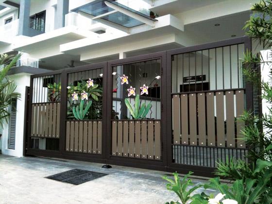 Driveway Gate Ideas Modern Contemporary